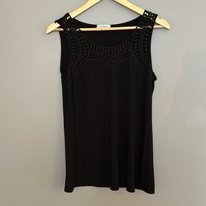 Montagne Glerin Crochet Lace Detail Knit Top